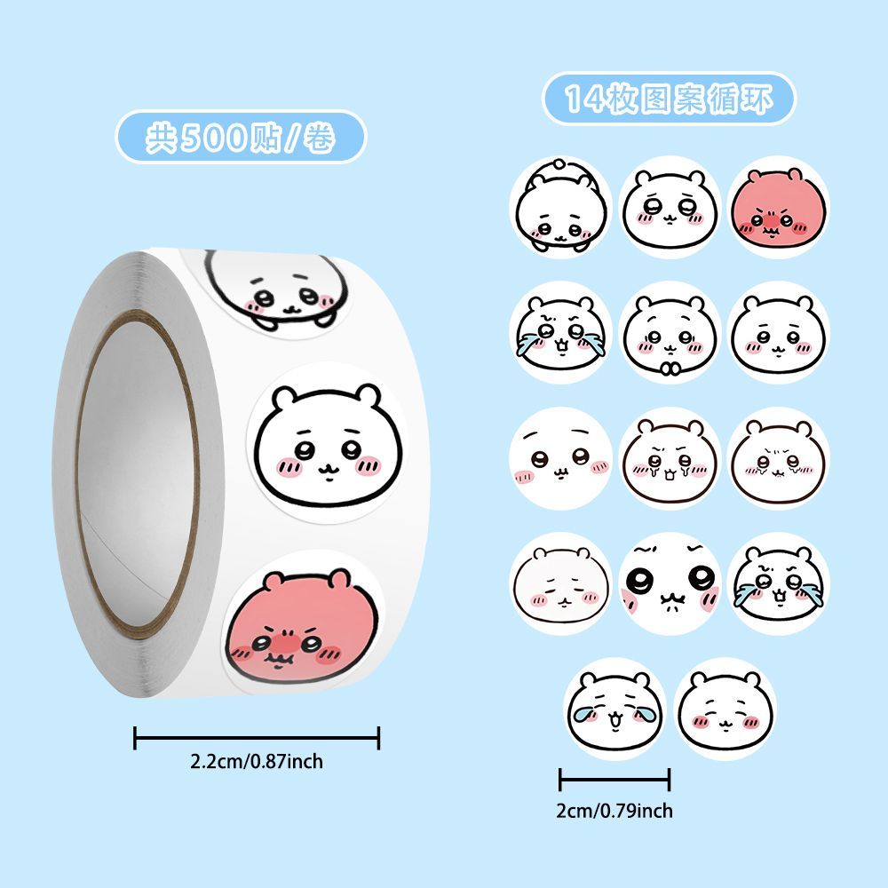 Jewelry Making Party - Новые наклейки K-POP Chiikawa Kii, рулонные
