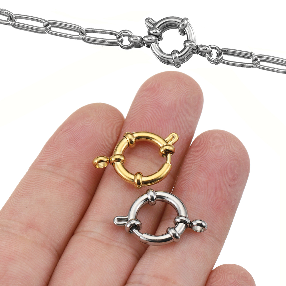 Jewelry Making Metal Supplies - 4 шт., пружинные застежки из нержавеющей