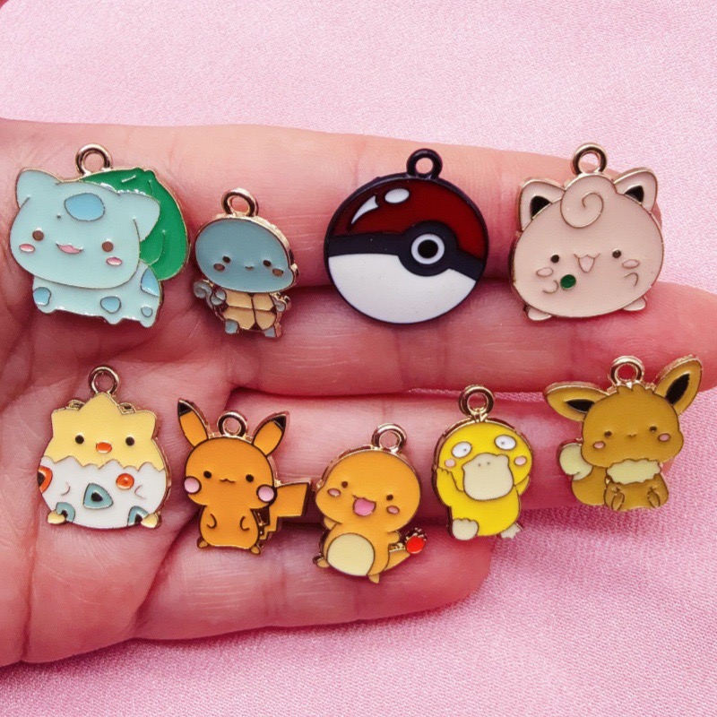 Jewelry Making Party - 10 шт. мультяшных подвесок с эффектом