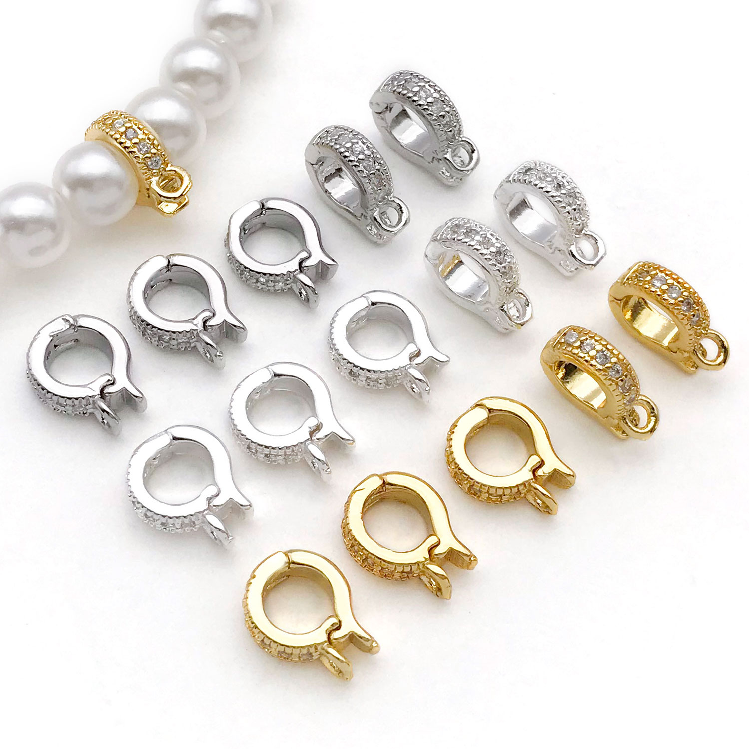 Jewelry Making Charms - 5 шт., 18-каратное настоящее позолоченное латунное