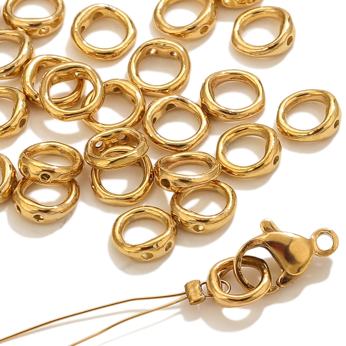 20 шт. застежек-коннекторов из – обзор и цена Jewelry Making Metal Supplies