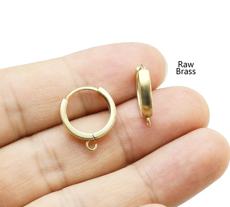 10 шт. латунные ушные обручи,  – обзор и цена Jewelry Making Metal Supplies