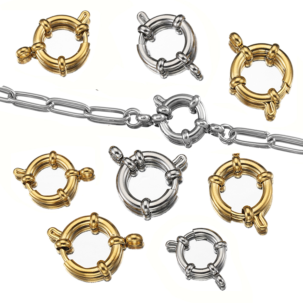 4 шт., пружинные застежки из н – обзор и цена Jewelry Making Metal Supplies