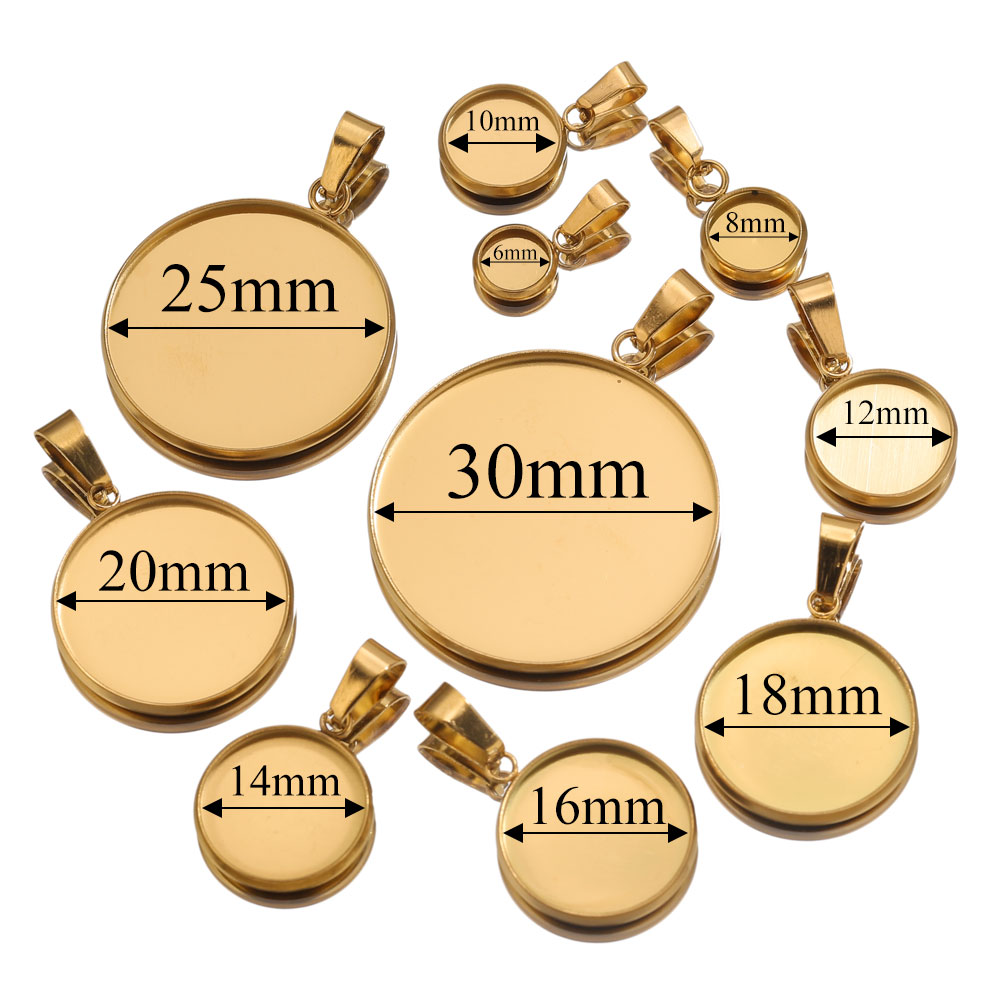 10 шт., золотые подвески из не – обзор и цена Jewelry Making Tray