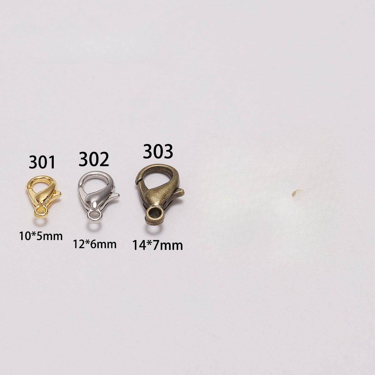 100 шт. застежек-карабинов из  – обзор и цена Jewelry Making Metal Supplies