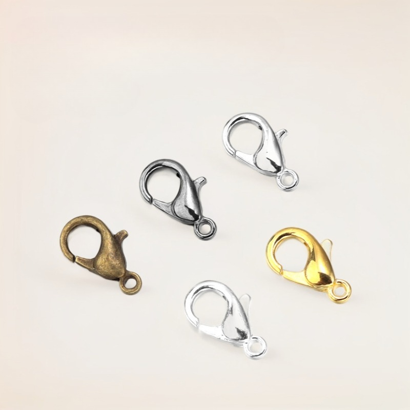 100 шт. застежек-карабинов из  – обзор и цена Jewelry Making Metal Supplies