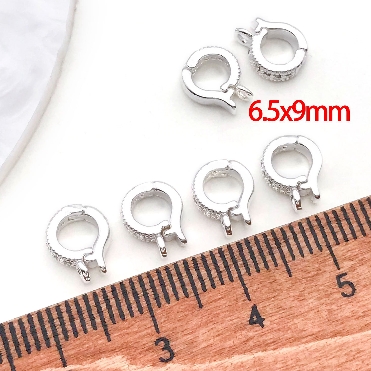5 шт., 18-каратное настоящее п – обзор и цена Jewelry Making Charms